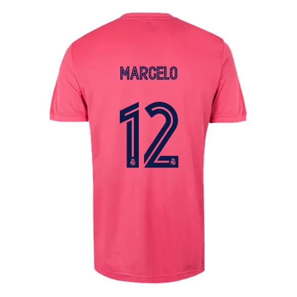 Maglia Real Madrid Away NO.12 Marcelo 20/21 Rosa